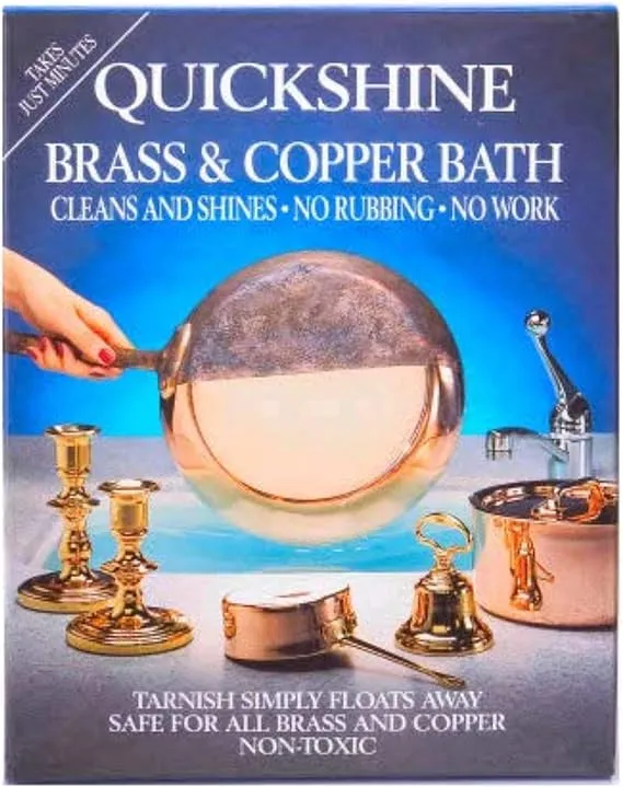 Quickshine Brass And Copper Bath