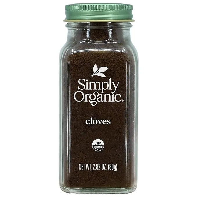 Simply Organic Ground Cloves Certified Organic 2.82 oz. 3 Pack