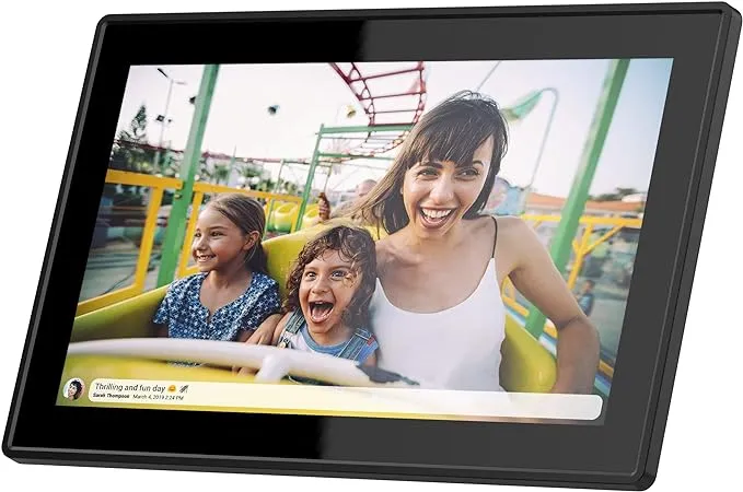 Feelcare 15.6 inch 16GB WiFi Picture Frame with FHD 1920x1080 IPS Display,Touch Screen,Send Photos or Small Videos from Anywhere in The World, Wall