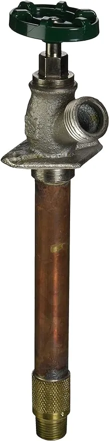 Arrowhead 456-06LF Arrowhead Frost-Free Standard Wall Hydrant, 1/2 in Connection, Mip X Copper Sweat X Male Hose Thread