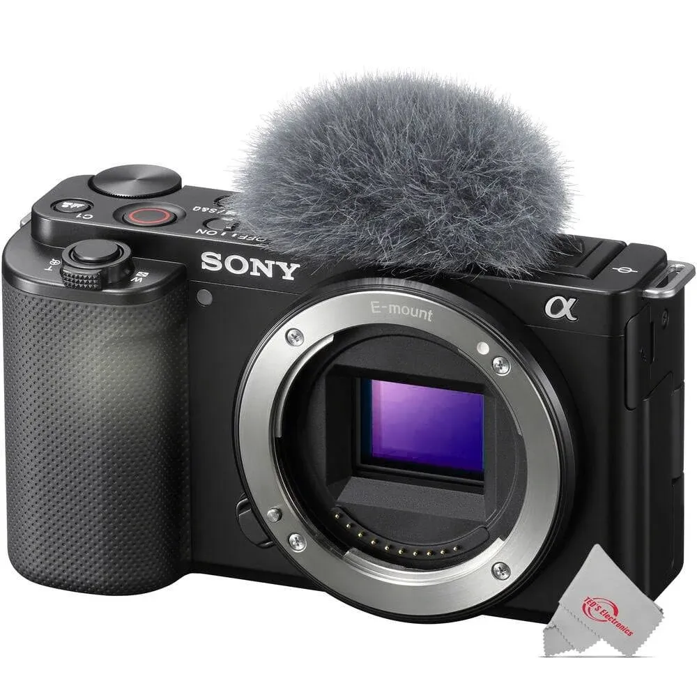 Sony ZV-E10 Mirrorless Camera Body - Black