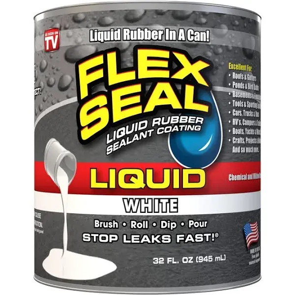 Flex Seal 1 gal. Liquid Rubber Sealant, Black