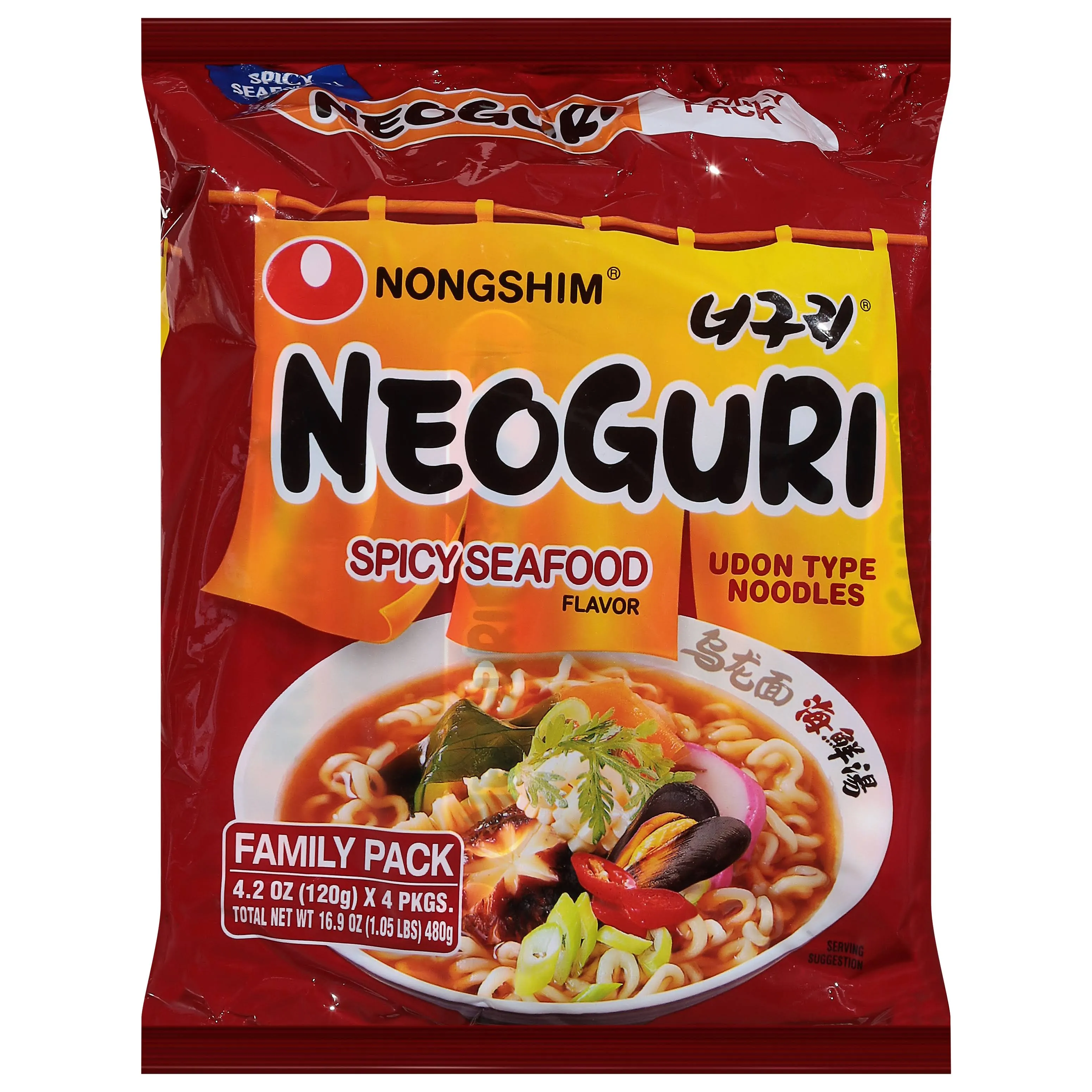 Nongshim Neoguri Seafood Spicy