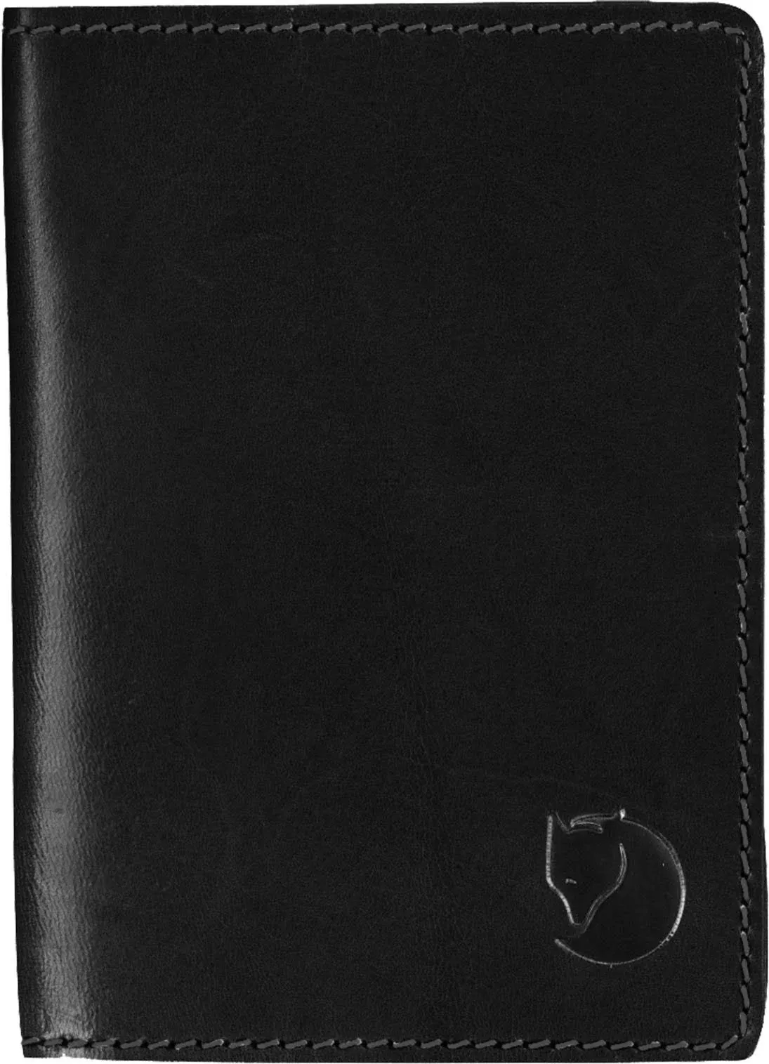 Fjallraven - Leather Passport Cover, Leather Cognac