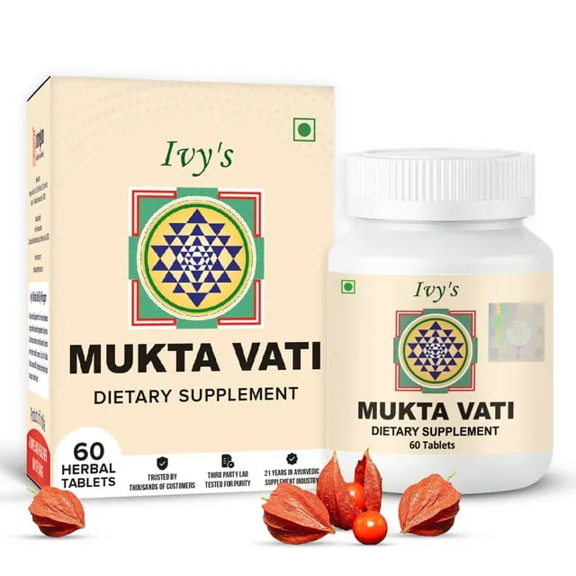 Ivy's Mukta Vati Natural Heart Care Supplement