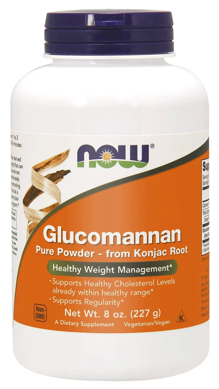 Now Foods Glucomannan 575mg 180c