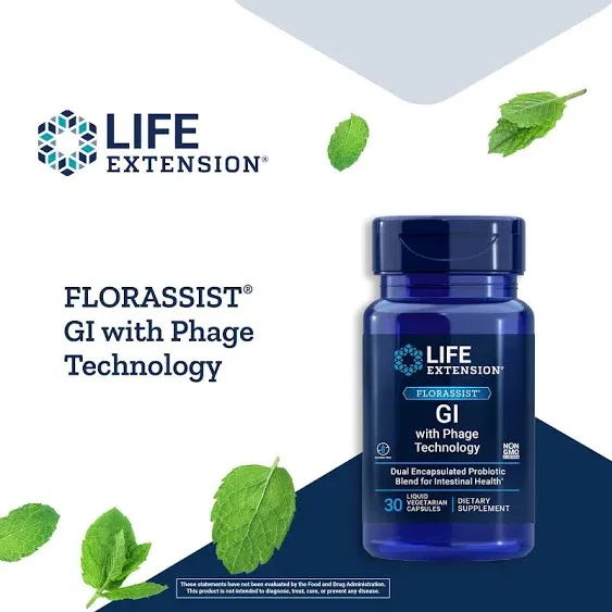 Life Extension FLORASSIST GI with Phage Technology