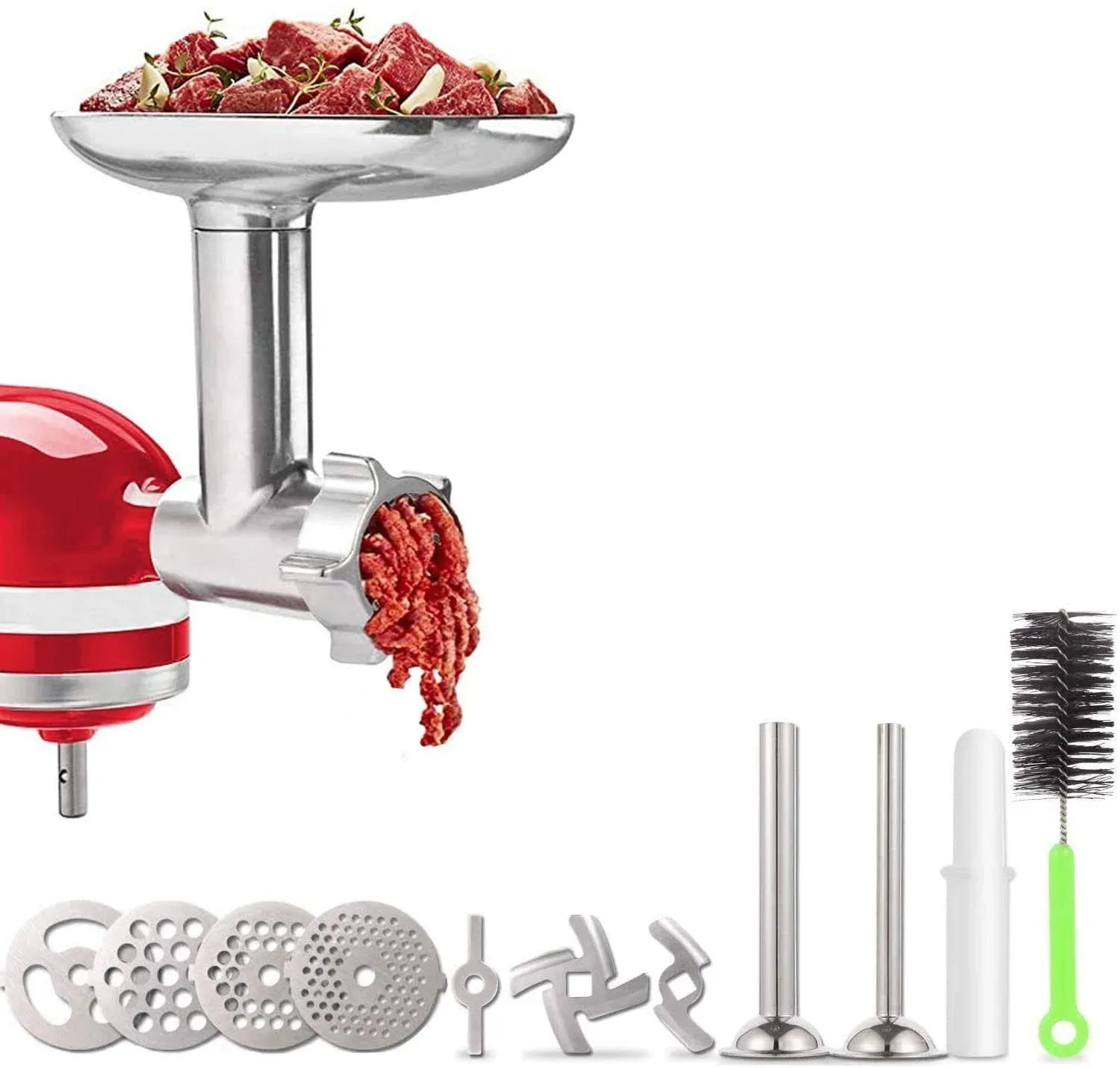 Kitchood Meat Grinder Attachment for KitchenAid Stand Mixers