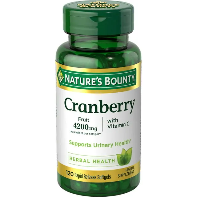 Nature's Bounty Cranberry 4200 mg Vitamin C