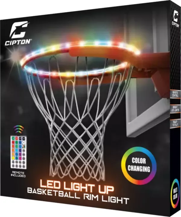 Cipton LED Basketball Rim, White