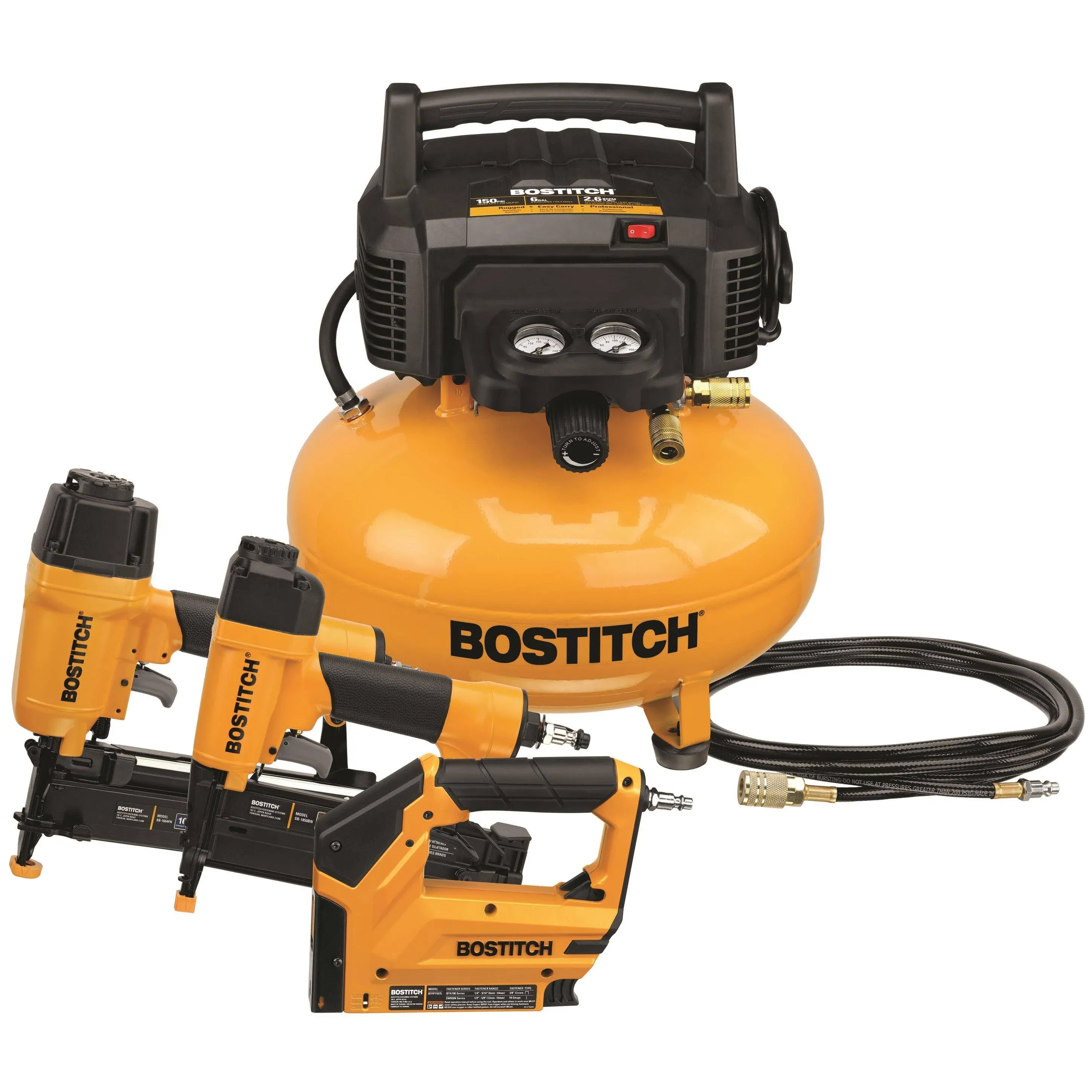 Bostitch Btfp3kit 3-Tool Compressor Combo Kit