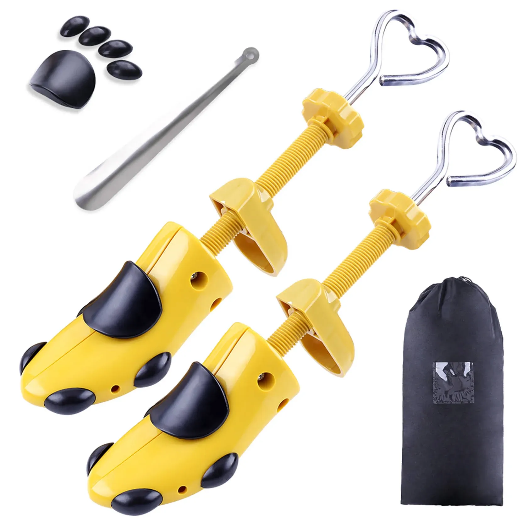 cyrico Shoe Stretcher 4-way Shoe Expander Widener Shoe Tree Shape for Wide Feet