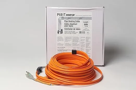 Wrap-On 31060, 60" Pipe Heating Cable 120 Watts 1.00 AMPS