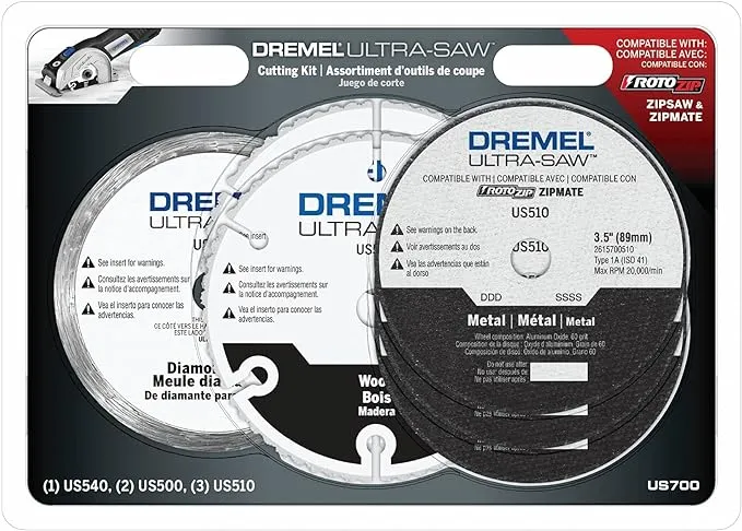 Dremel US700 6-Piece Ultra-Saw Cutting Kit