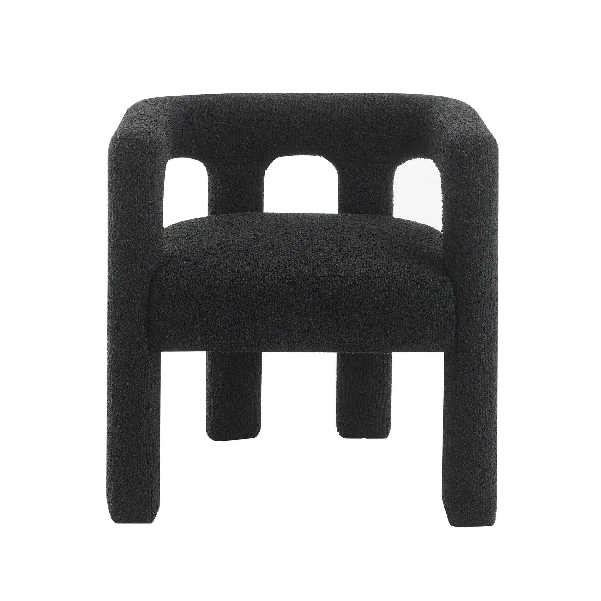 Abbyson Living Perimeter Dining Chair, Black