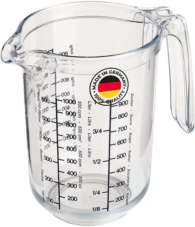 Westmark Germany 'Gerda' Measuring Cup Clear Multi Measurement Tool for Baking ...