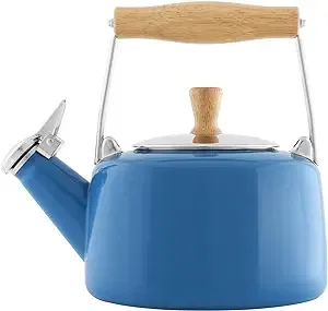 Chantal 1.4 qt. Enamel-on-Steel Sven Teakettle