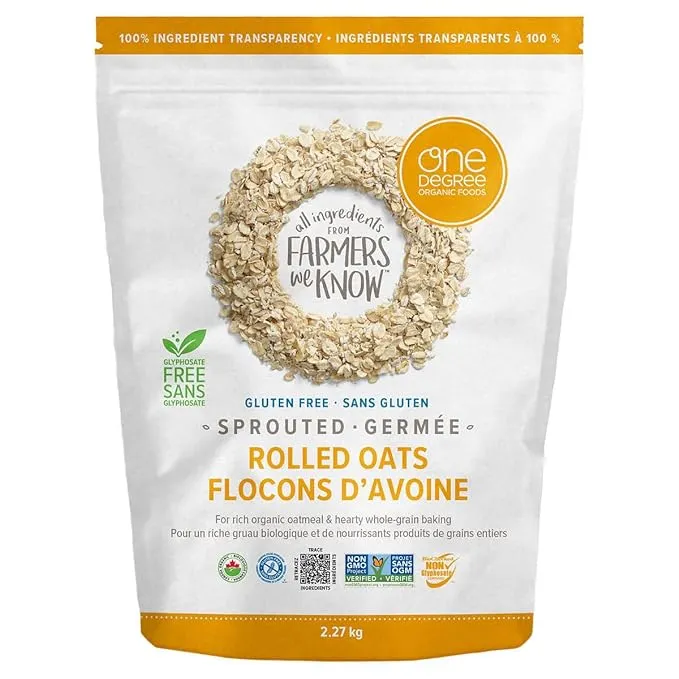 One Degree Organic Foods Oats Sprouted Rolled