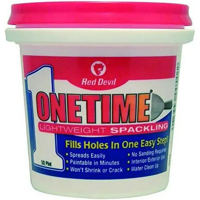 Red Devil ONETIME Lightweight Spackling