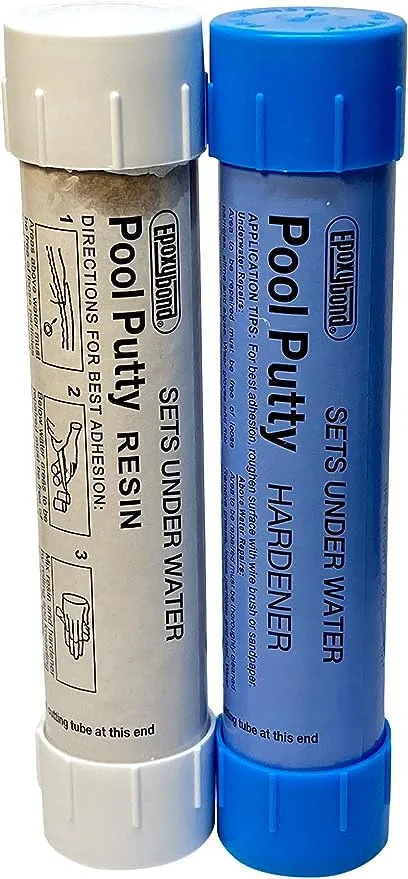 Atlas Pool Putty Epoxy Leak Sealer Kit + Valuable Instructional Videos by Swimming Pool Leak Detector [ Solves #1 DIYer Complaint [ So You Get it Right The 1Time ]