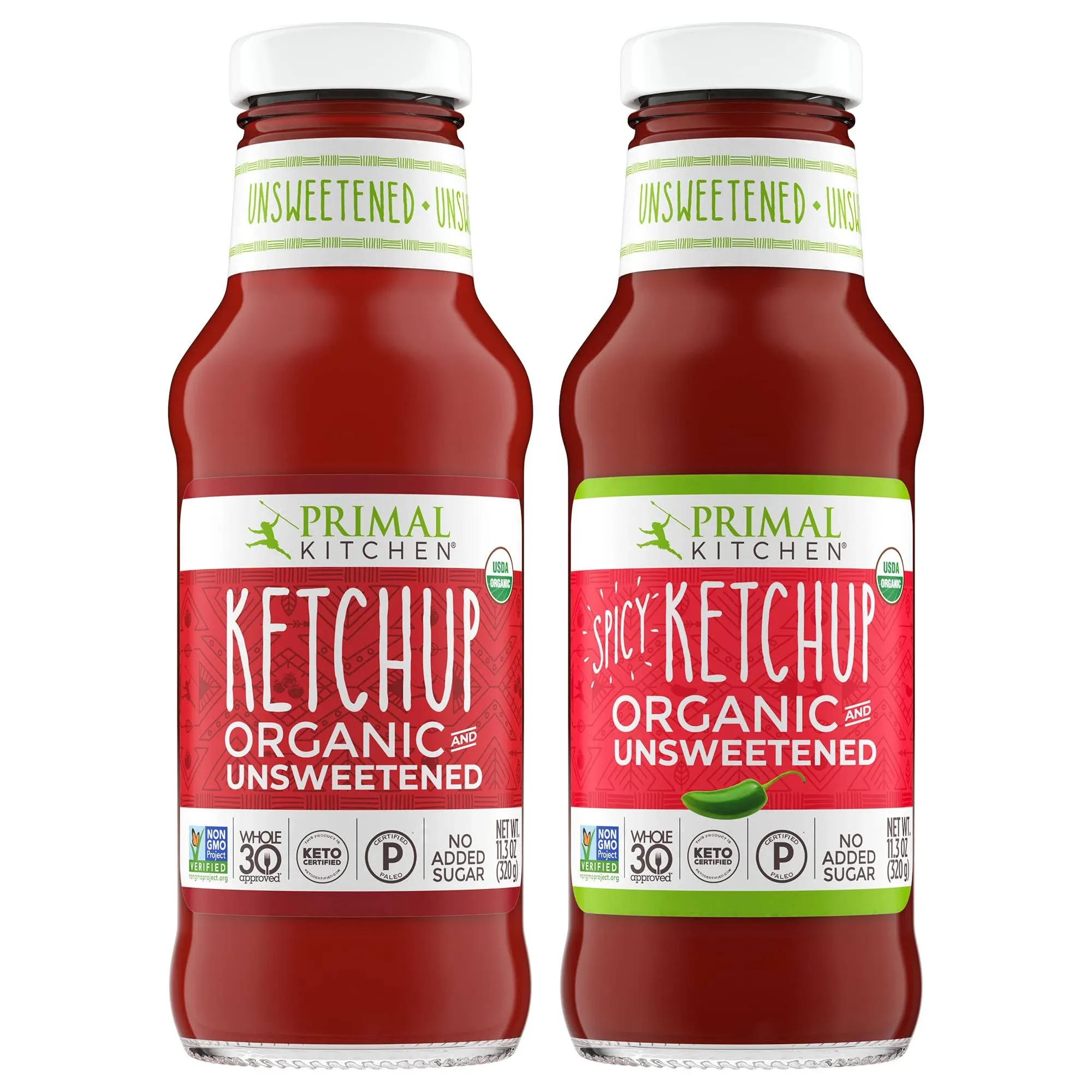 Primal Kitchen Ketchup Unsweetened Spicy Organic