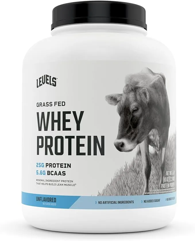 Levels Grass Fed Whey Protein Powder