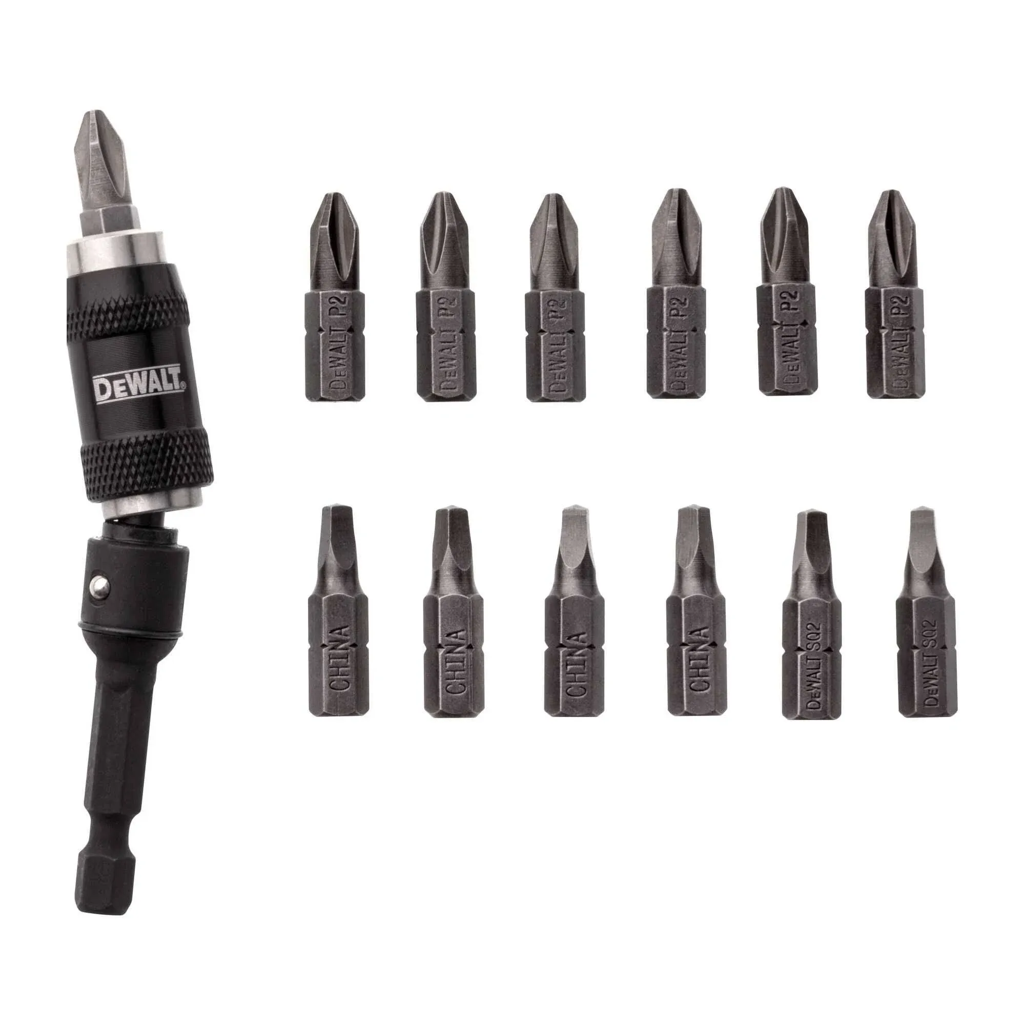 DEWALT Pivot Bit Holder Set, 14-Piece (DWPVTC14)