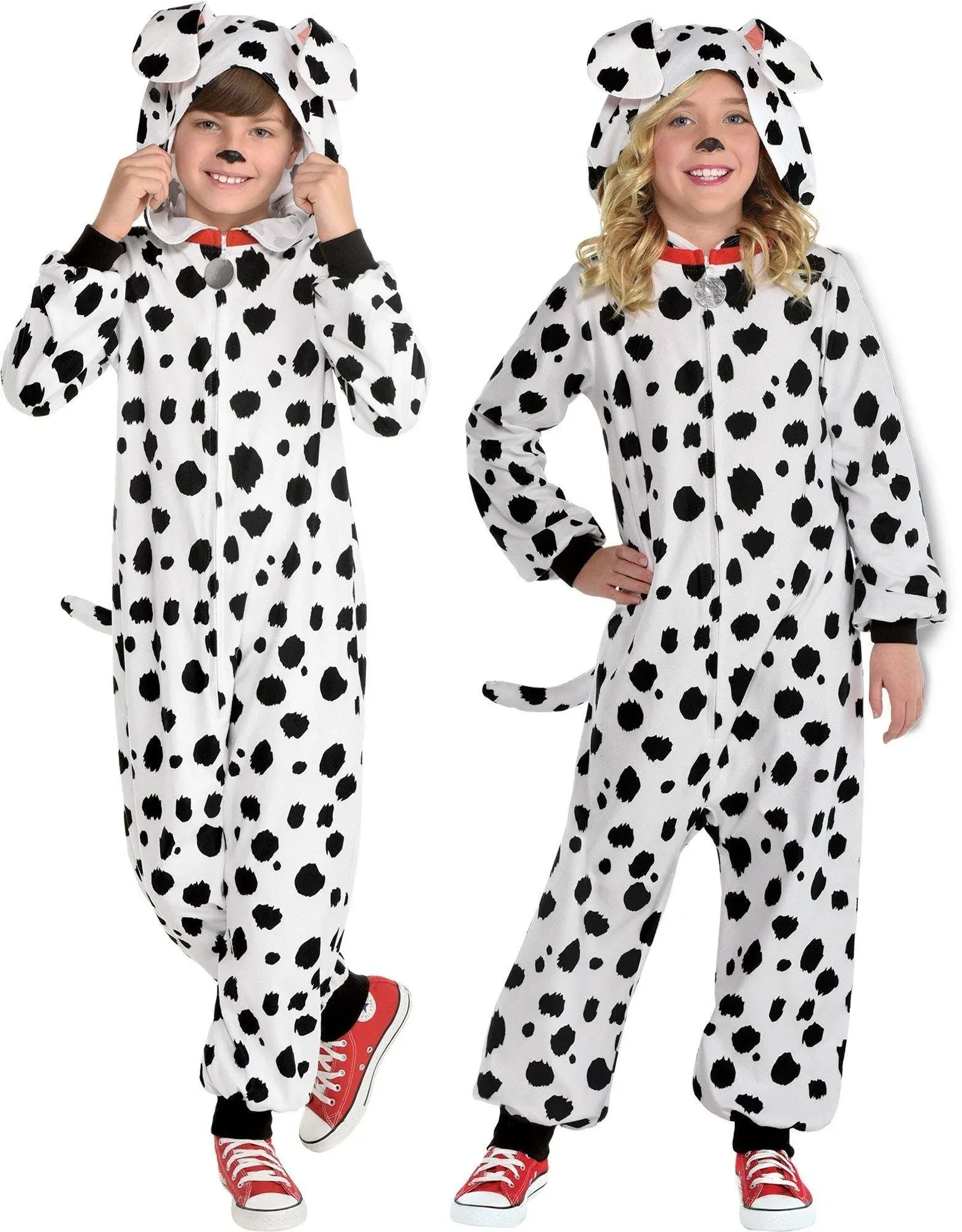 Amscan Dalmatian Zipster Halloween Costume for Kids