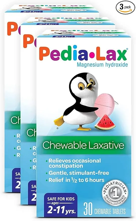 Pedia-Lax Laxative Chewable Tablets