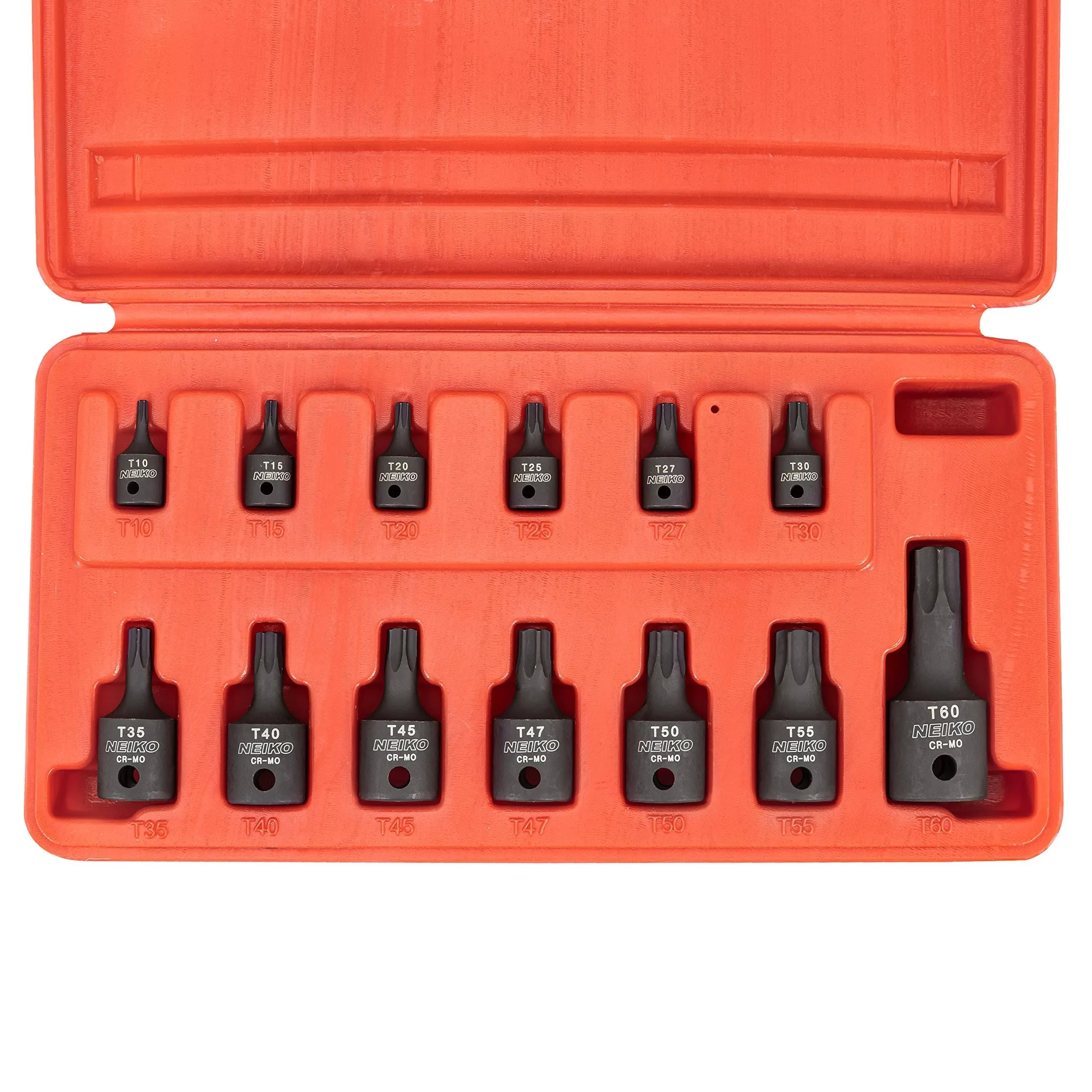 Neiko 10281B Impact Torx Socket Set (13 Piece)