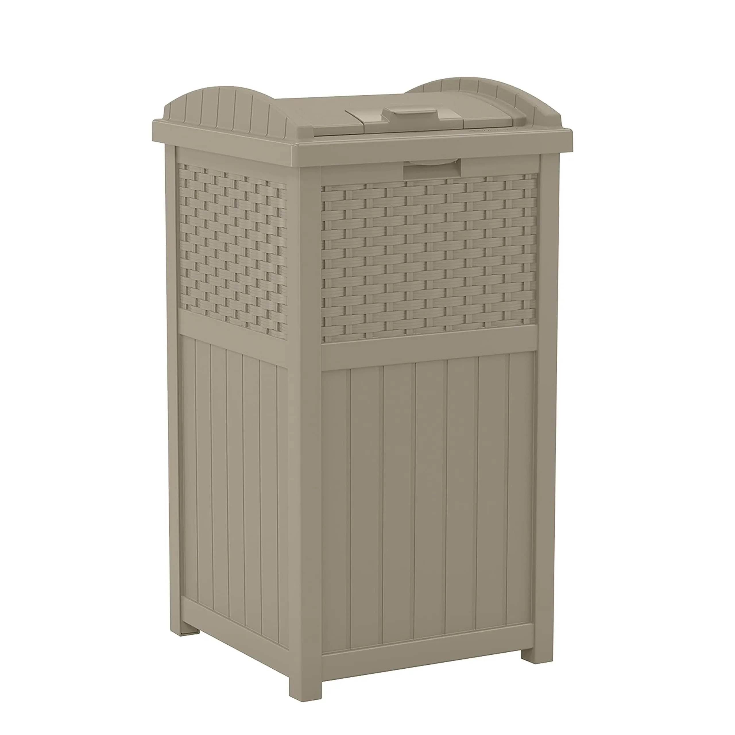 Trash Hideaway 30 Gallon Outdoor Trash Can with Lid