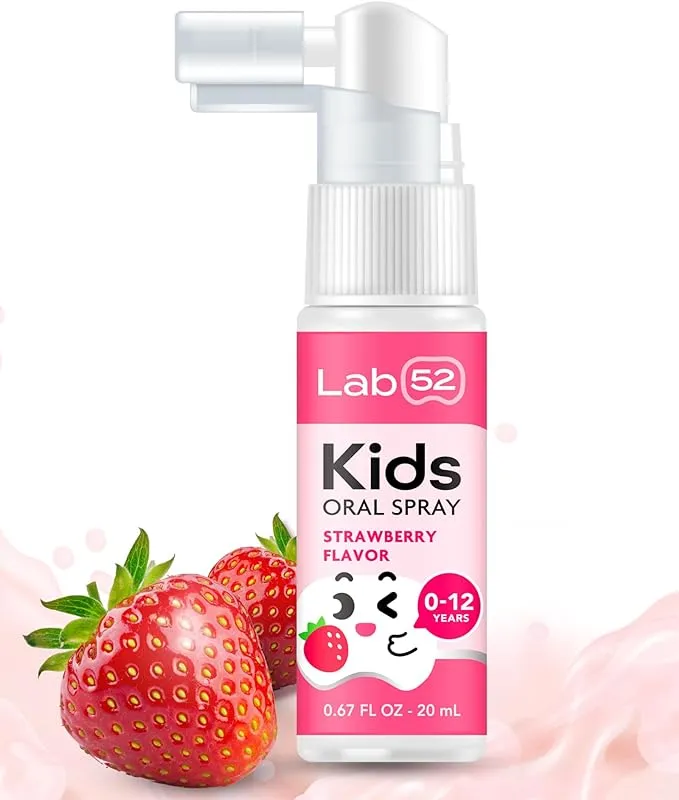 LAB52 Kids Oral Spray, Toddler Toothpaste Helper for Cavity Repair and Fresh... 