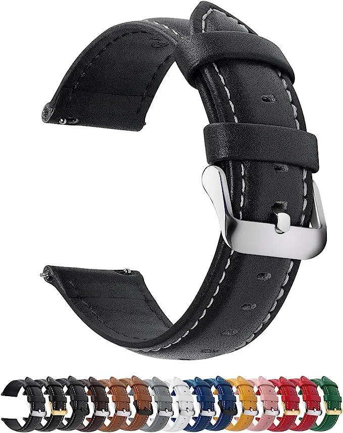 Fullmosa Leather Watch Bands compatible