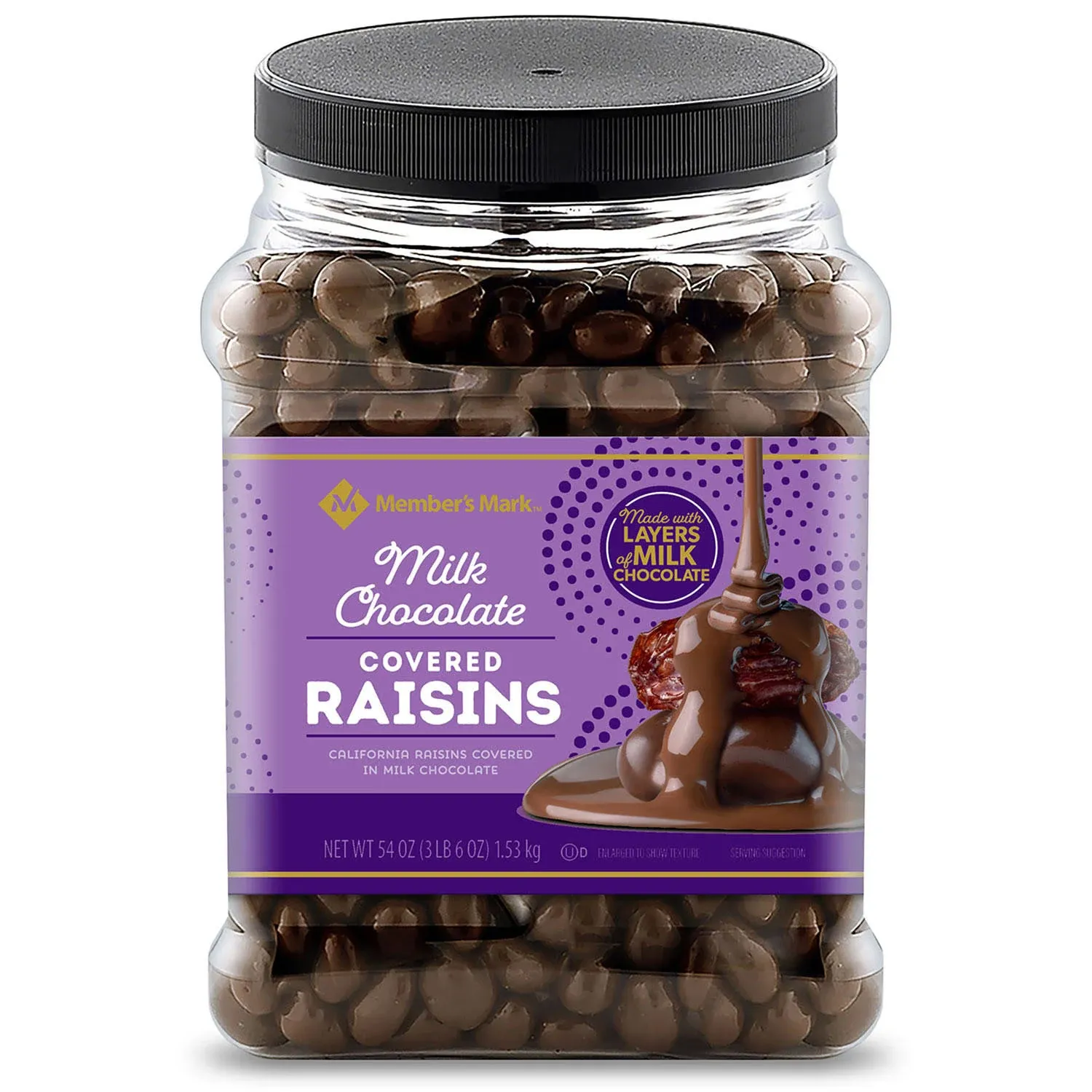 Member&#039;s Mark Chocolate Raisins (54 Oz.)