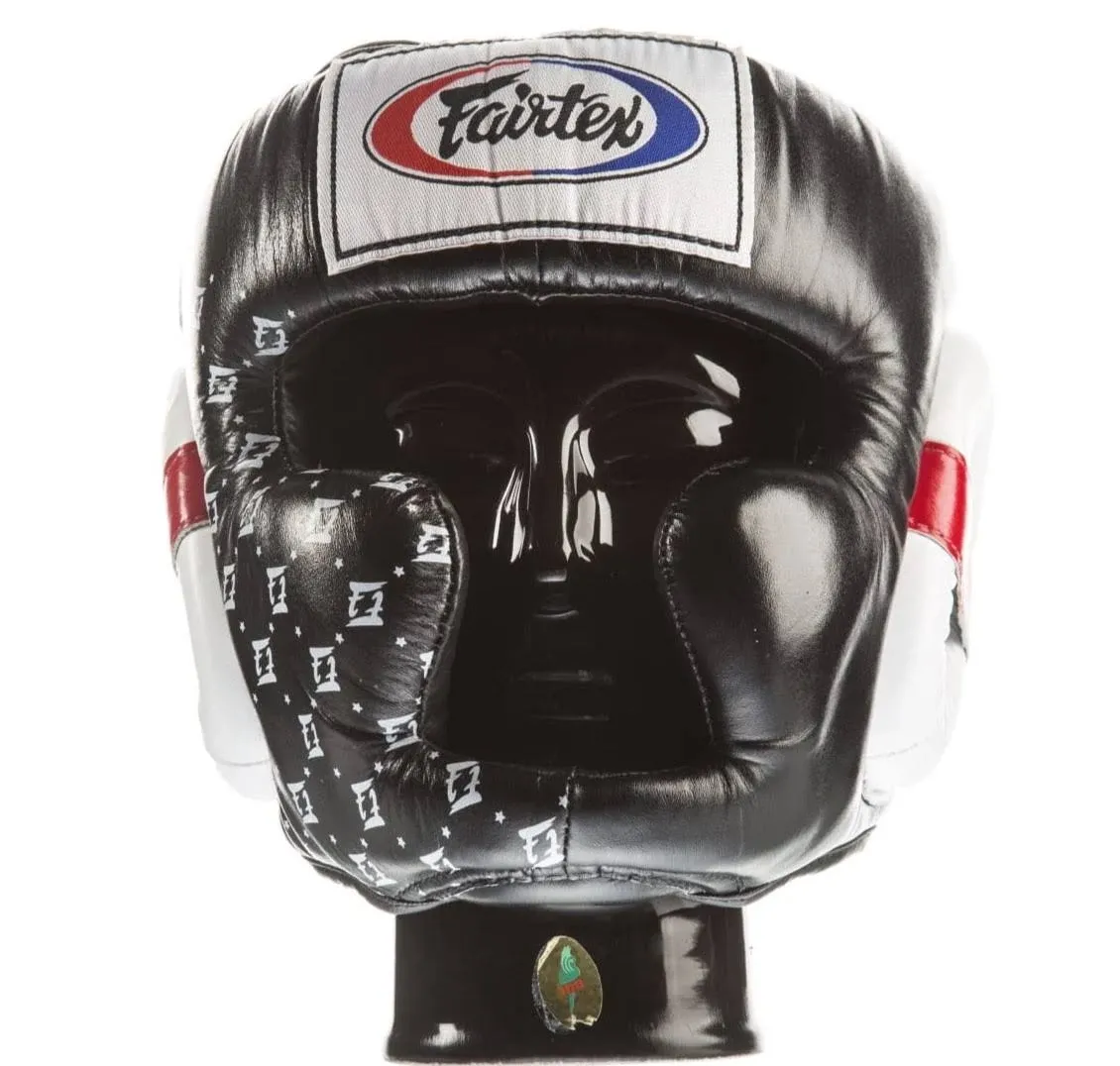 Fairtex Headgear Head Guard Super Sparring HG3, HG10, HG13 Diagonal Vision for Muay Thai, Boxing, Kickboxing