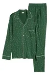 William Print Pajamas In Green