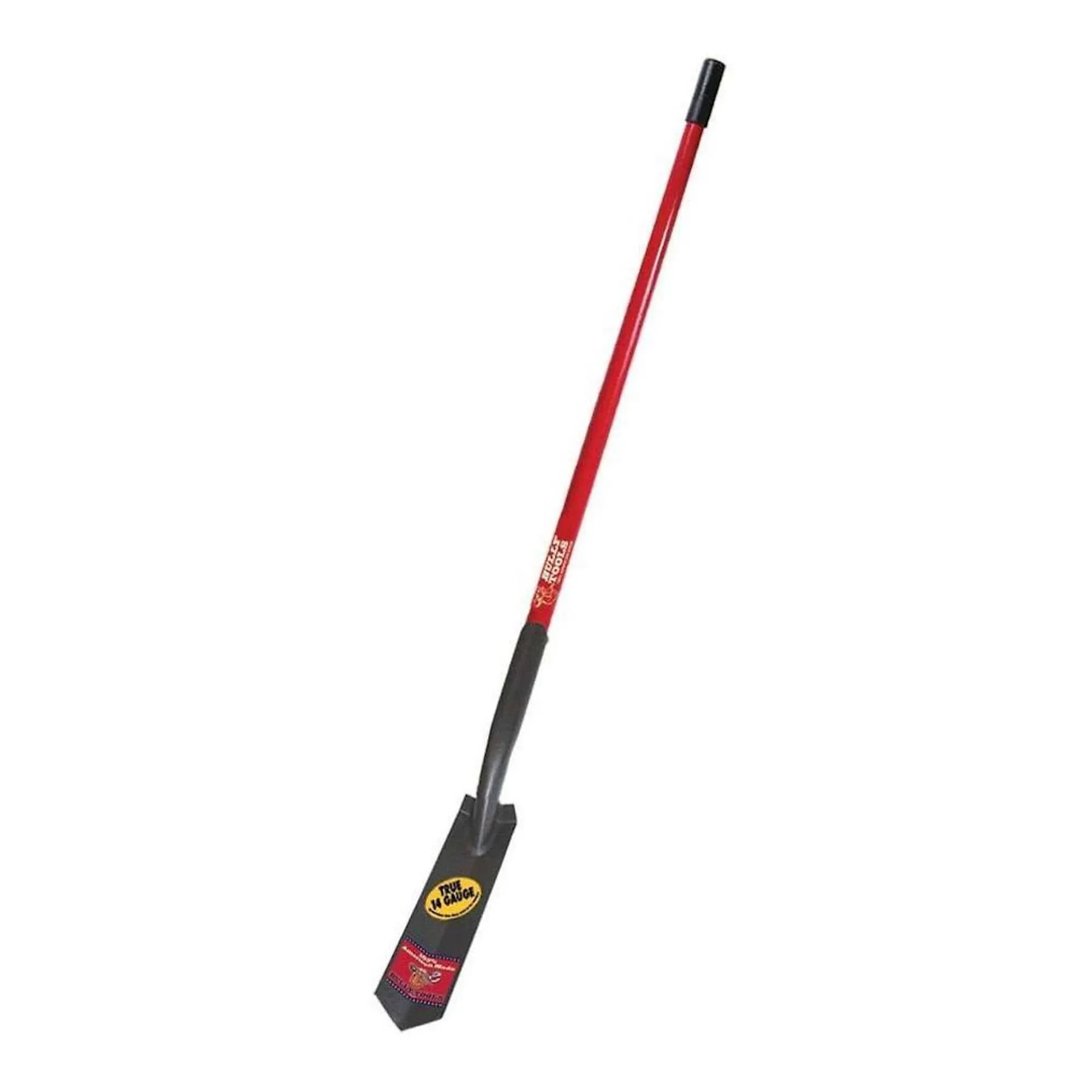 Bully Tools 92719 14-Gauge 3 in. Trench Shovel with Fiberglass Long Handle