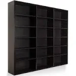 Atlantic Espresso Traditional Wood Media Cabinet