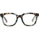 Peepers by PeeperSpecs Women's to The Max Square Blue Light Blocking Reading Glasses