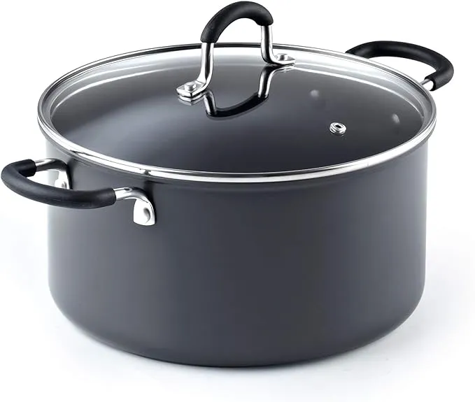 Cook N Home 6QT/24CM Anodized Nonstick Casserole