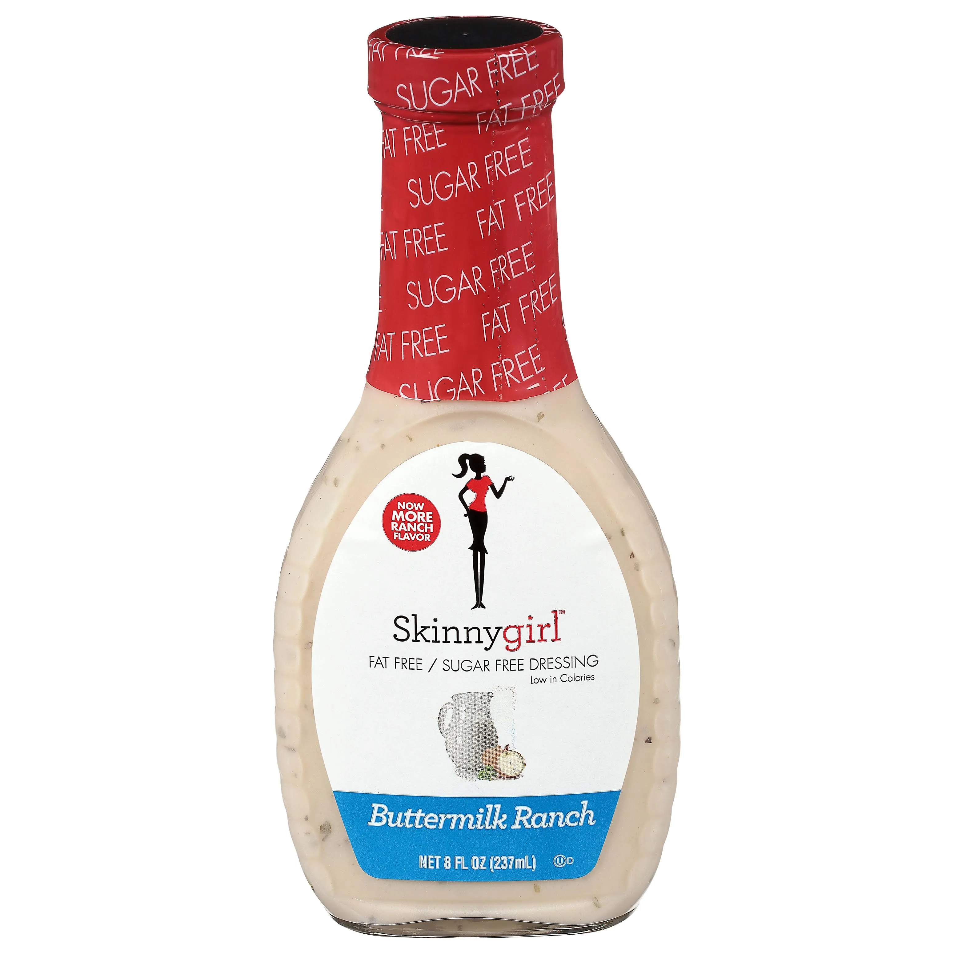 Skinnygirl Dressing, Fat Free/Sugar Free, Buttermilk Ranch - 8 fl oz