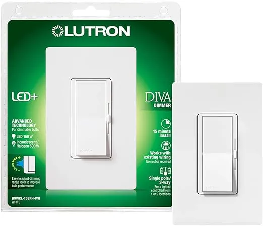 Lutron Diva CFL/LED Dimmer