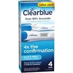 Clearblue Digital & Rapid Pregnancy Tests (4 oz, 4 ct)