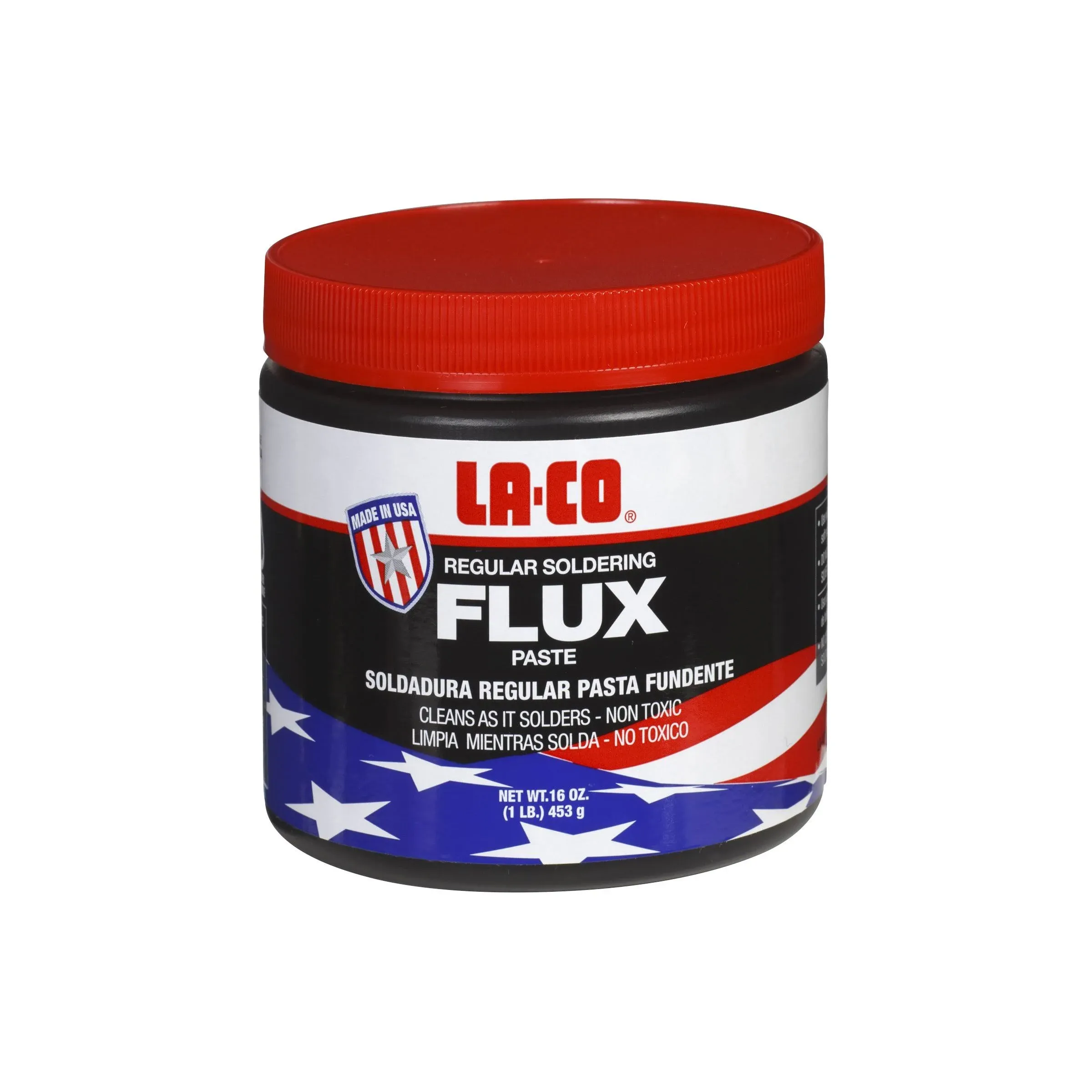 LA-CO 22107 Regular Soldering Flux Paste 1lbs