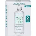 Biotrue Hydration Plus Multi-Purpose Contact Lens Solution, 2x10oz