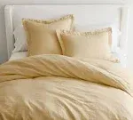 Pottery Barn Belgian Flax Linen Duvet Cover