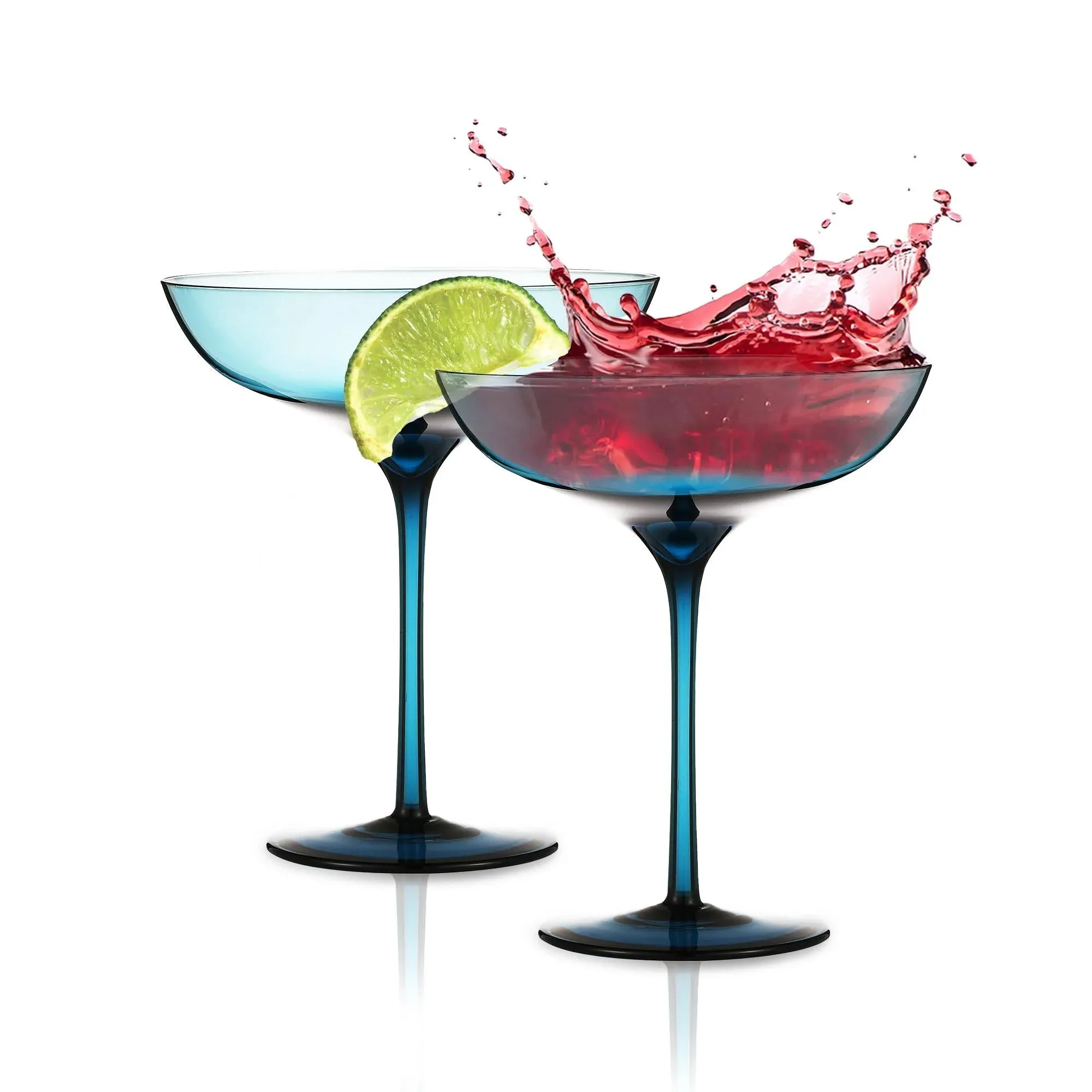 Berkware Set of 2 Luxurious and Elegant Coupe Cocktail Glass