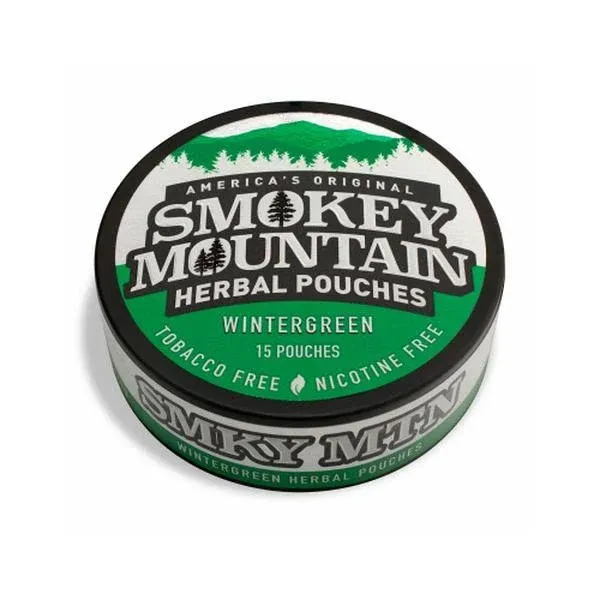 Smokey Mountain Wintergreen Caffeinated Pouches