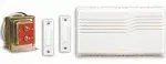 UTILITECH Wired Doorbell Kit 2 Chimes White Finish Model 0072914