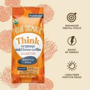 Four Sigmatic Think Organic Coffee With Lion's Mane